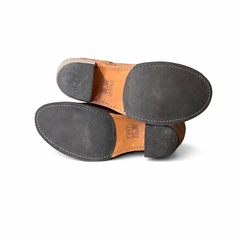 EUC Frye Veronica Slouch Leather Camel/Tan Tall Boot/Purchased 2008 - Picture 3 of 6